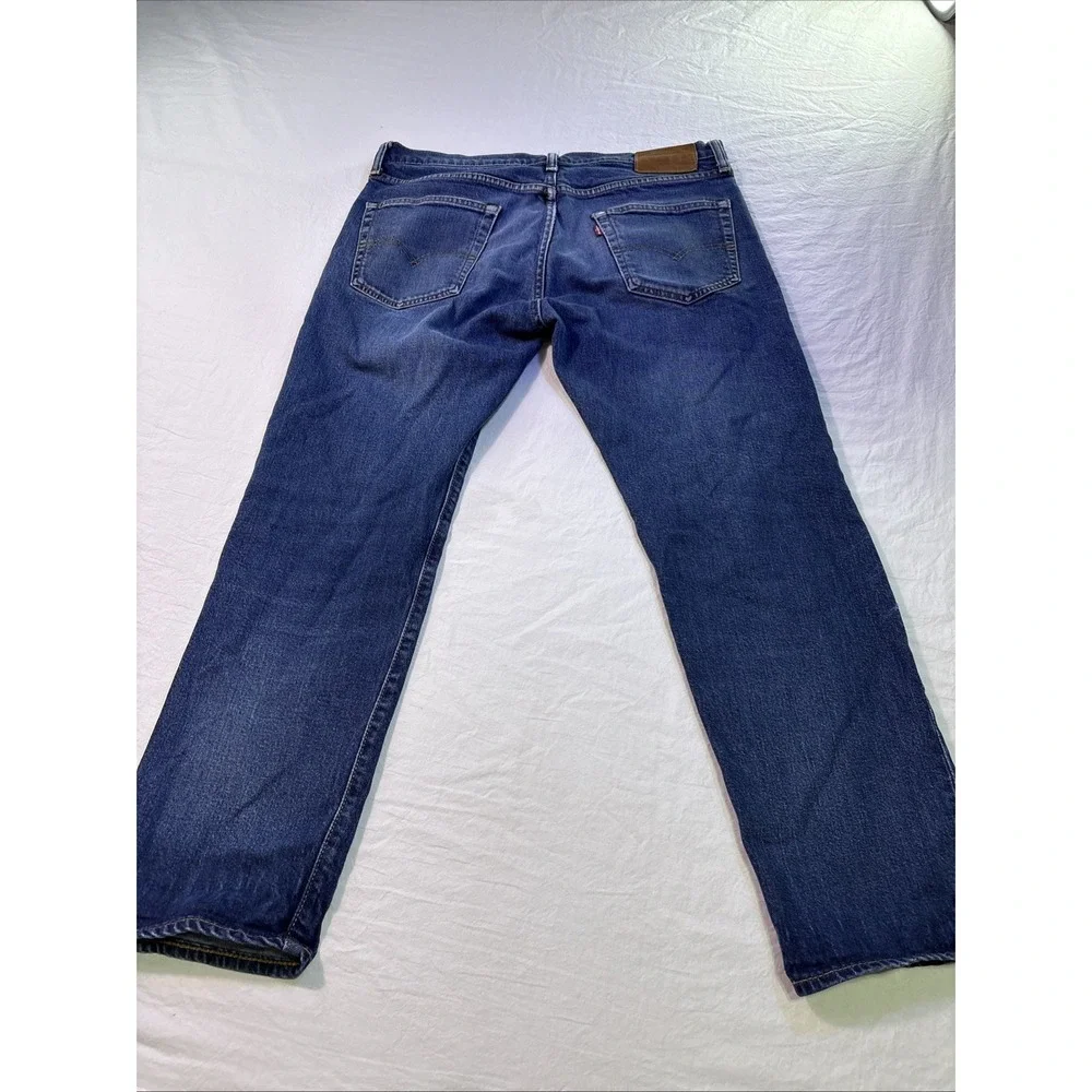 LEVI'S 502 Premium Big E Jeans Men's Regular Taper W33 L30 Denim